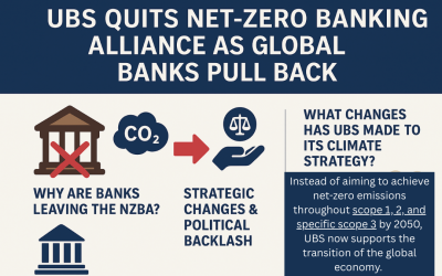 UBS Quits Net-Zero Banking Alliance As Global Banks Pull Back