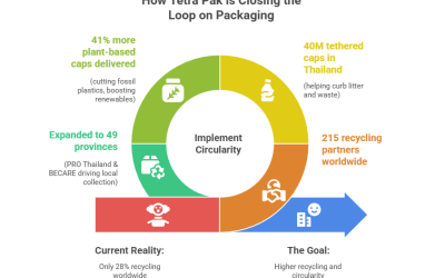 利乐公司全球排放量减少25%，树立工业可持续发展标杆